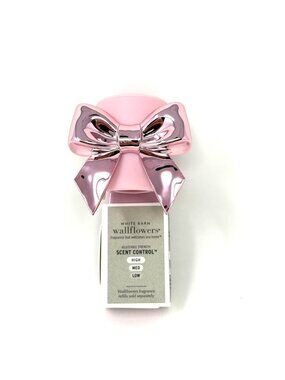 Bath & Body Works Pink Ribbon Bow Wallflower Plug Scent Control Princess